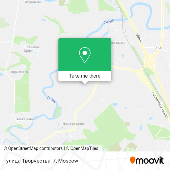 улица Творчества, 7 map