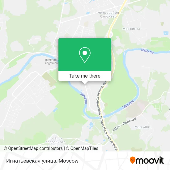 Игнатьевская улица map