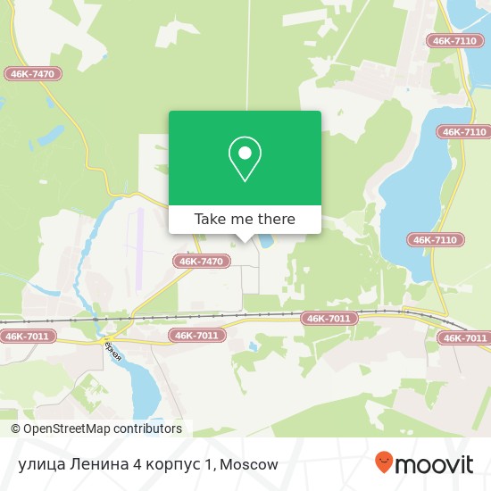 улица Ленина 4 корпус 1 map