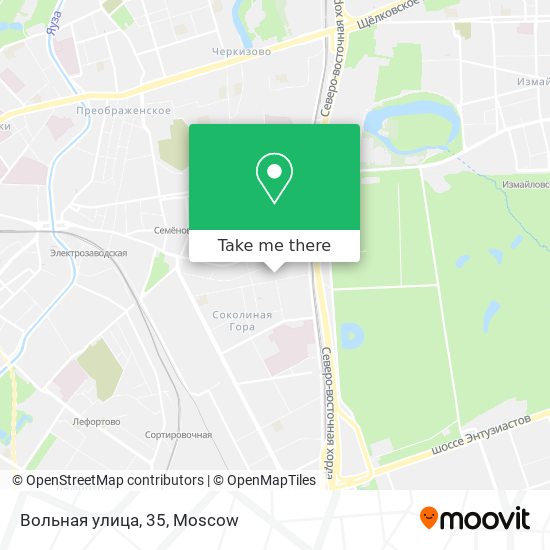 Вольная улица, 35 map