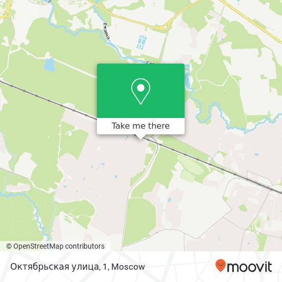 Октябрьская улица, 1 map