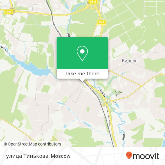 улица Тинькова map