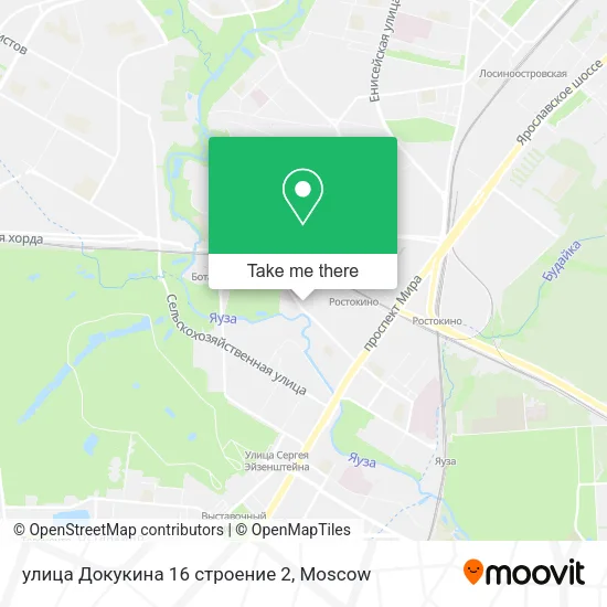 улица Докукина 16 строение 2 map