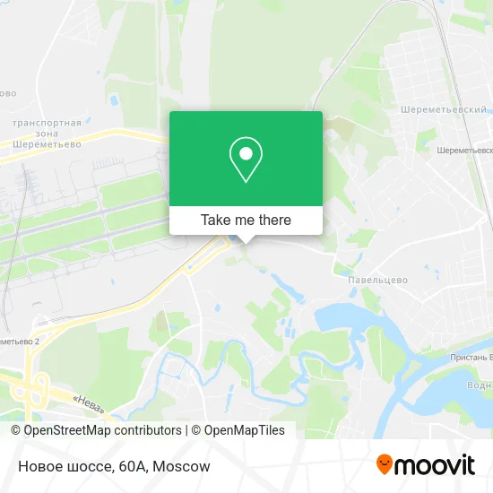 Новое шоссе, 60А map