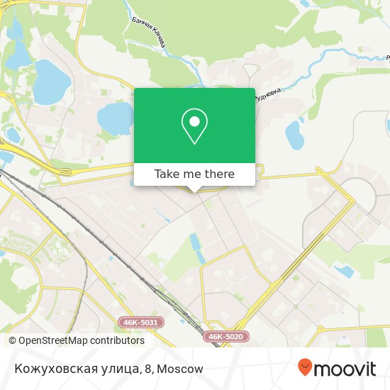 Кожуховская улица, 8 map