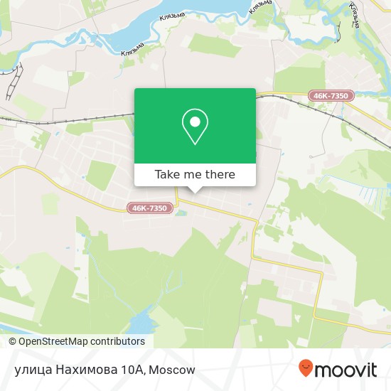 улица Нахимова 10А map