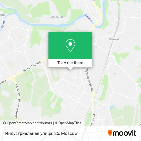 Индустриальная улица, 25 map