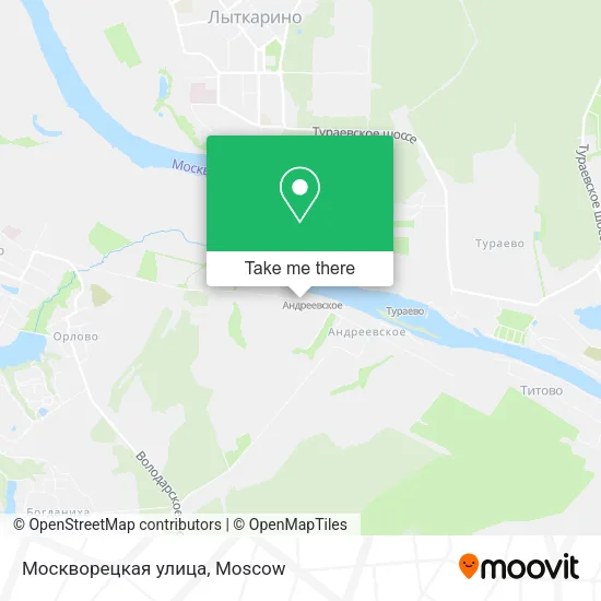 Москворецкая улица map