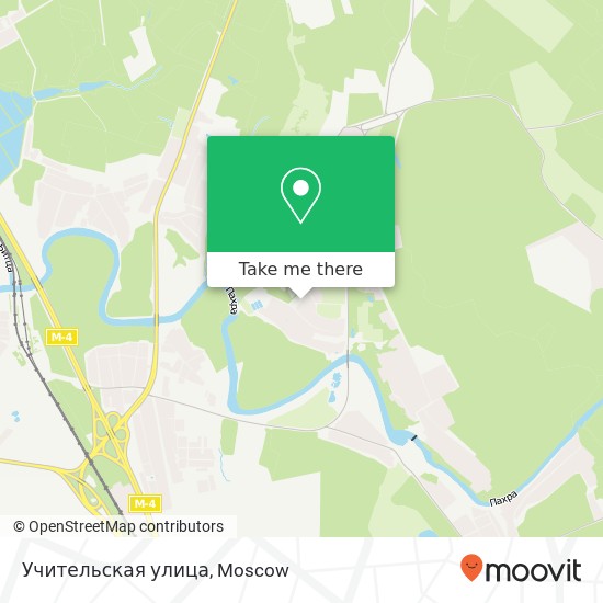 Учительская улица map