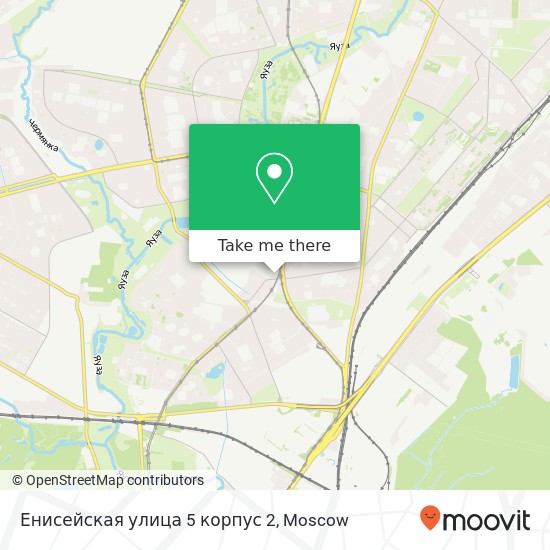 Енисейская улица 5 корпус 2 map