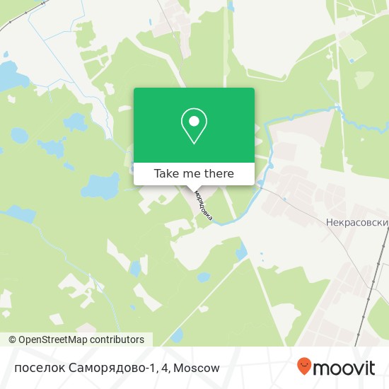поселок Саморядово-1, 4 map