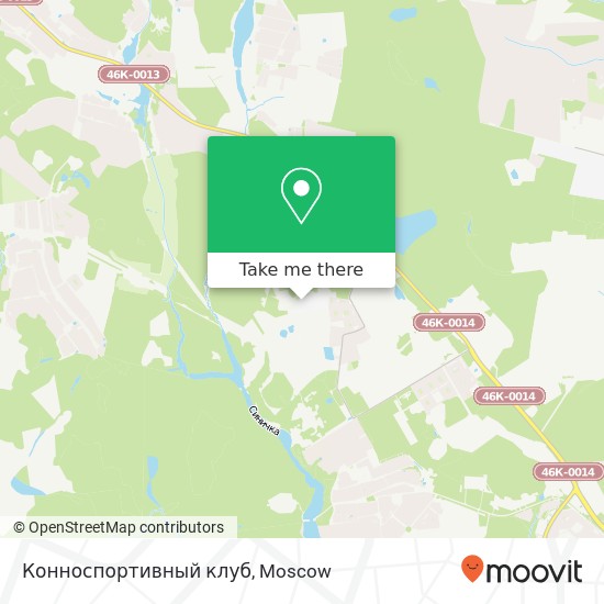 Конноспортивный клуб map