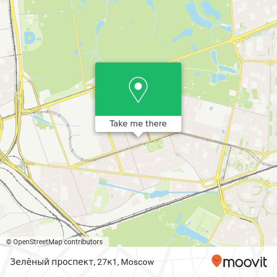 Зелёный проспект, 27к1 map