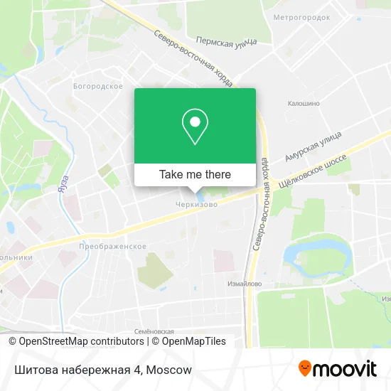 Шитова набережная 4 map