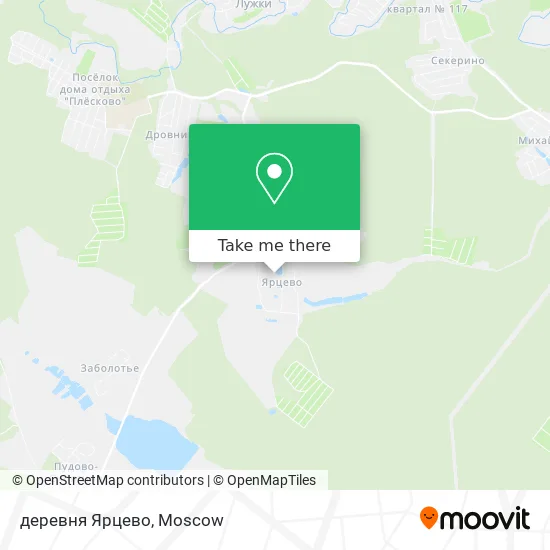 деревня Ярцево map