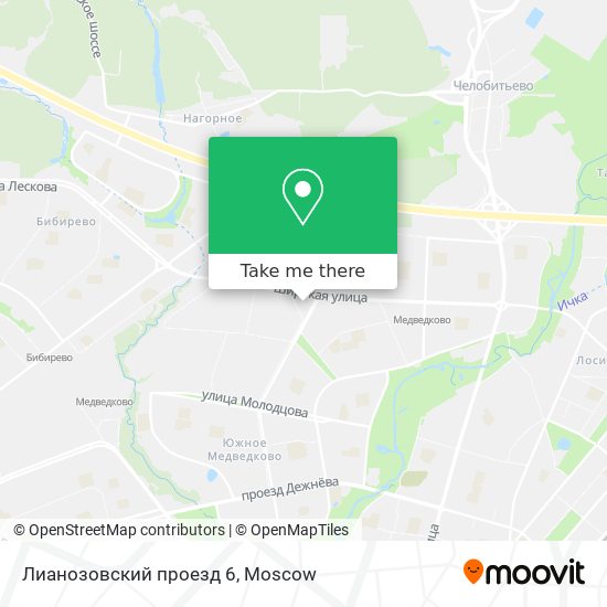 Лианозовский проезд 6 map