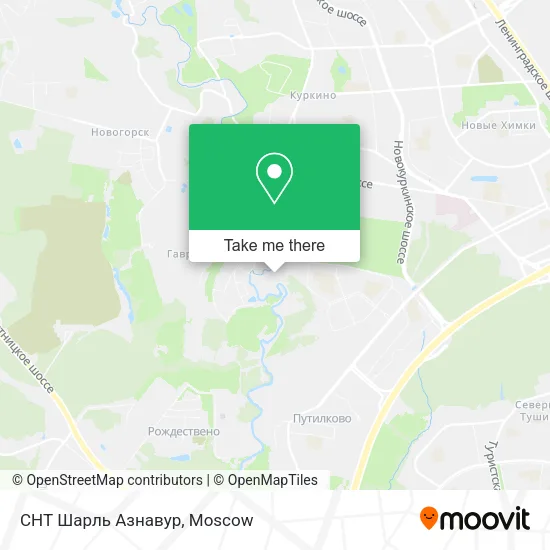 СНТ Шарль Азнавур map