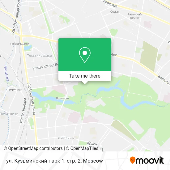 ул. Кузьминский парк 1, стр. 2 map