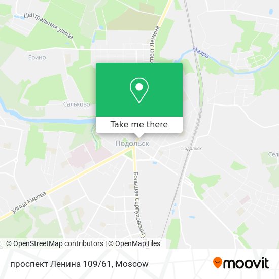 проспект Ленина 109/61 map