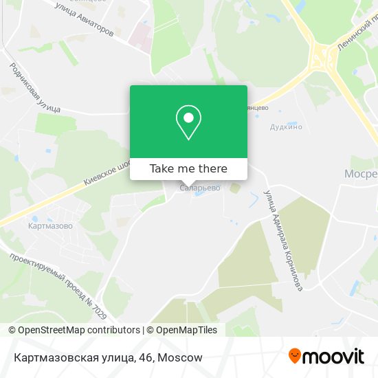 Картмазовская улица, 46 map