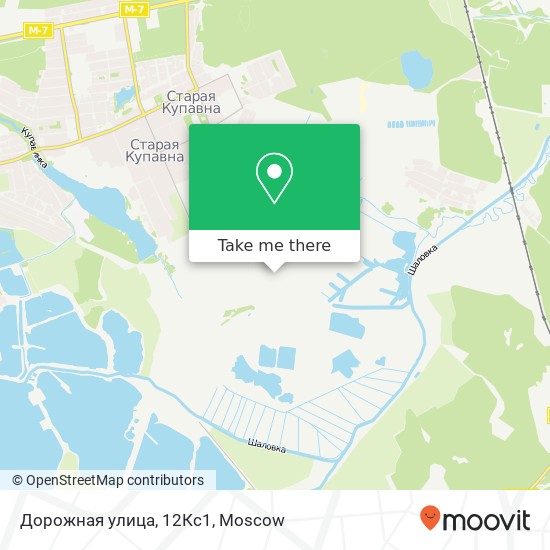 Дорожная улица, 12Кс1 map