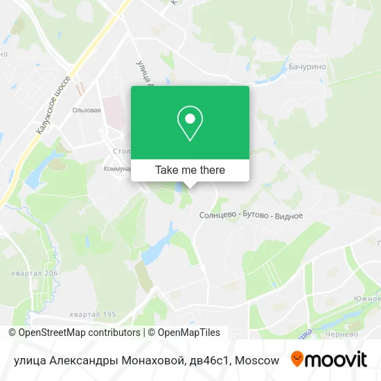 улица Александры Монаховой, дв46с1 map