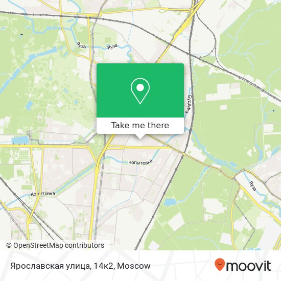 Ярославская улица, 14к2 map