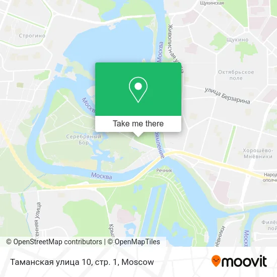 Таманская улица 10, стр. 1 map