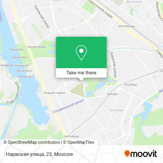 Нарвская улица, 23 map