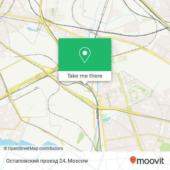 Остаповский проезд 24 map