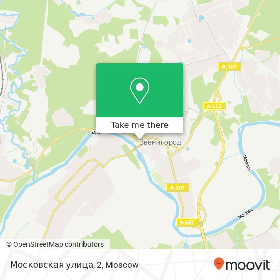 Московская улица, 2 map