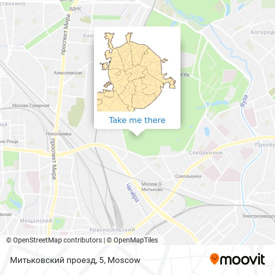 Митьковский проезд, 5 map