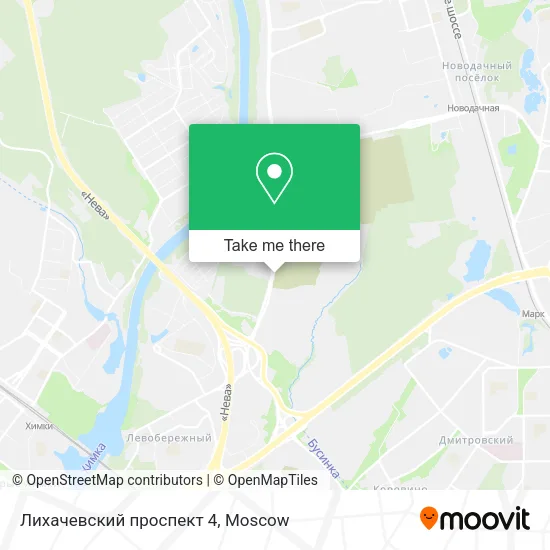 Лихачевский проспект 4 map