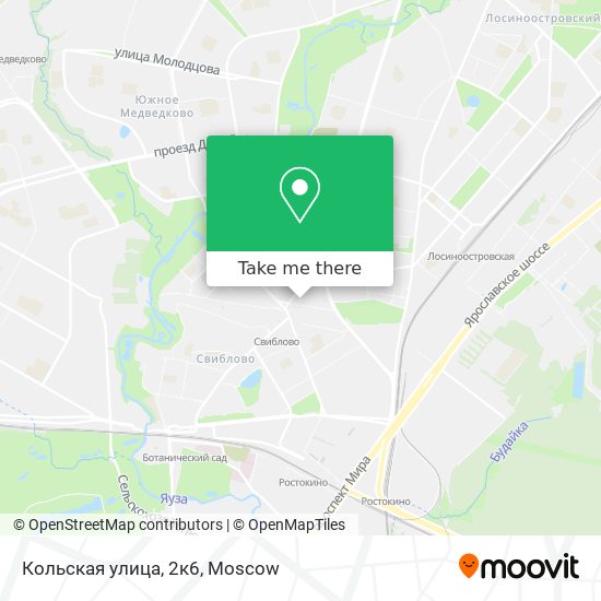 Кольская улица, 2к6 map