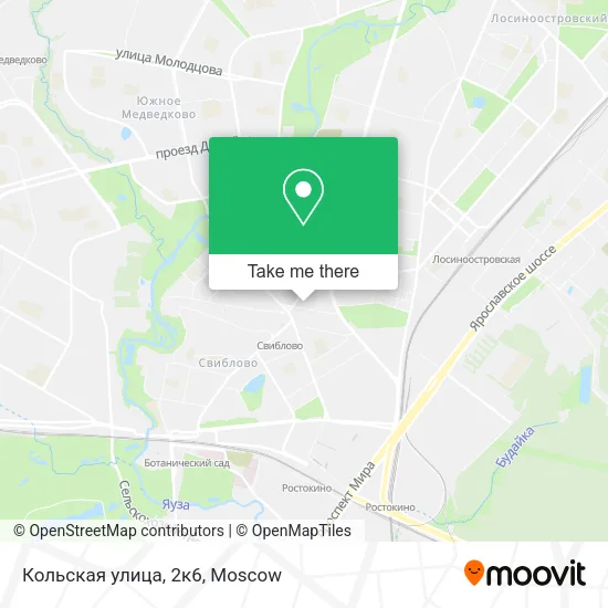 Кольская улица, 2к6 map