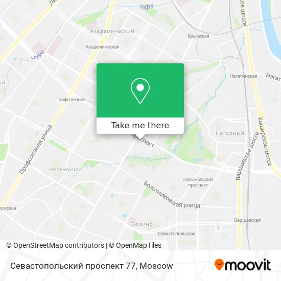 Севастопольский проспект 77 map