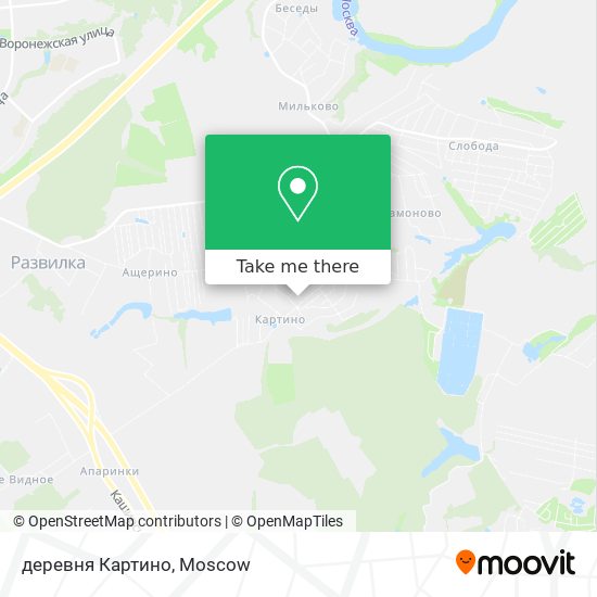 деревня Картино map