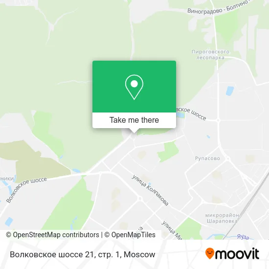 Волковское шоссе 21, стр. 1 map