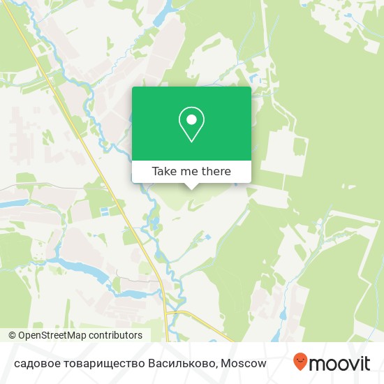 садовое товарищество Васильково map