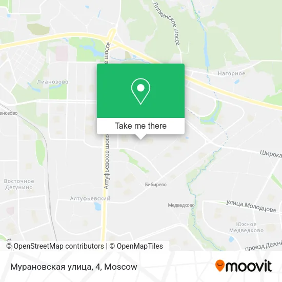 Мурановская улица, 4 map