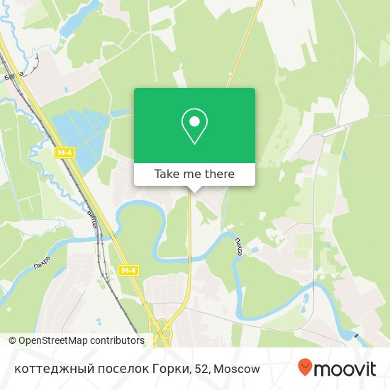 коттеджный поселок Горки, 52 map