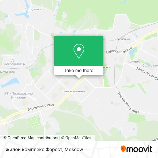 жилой комплекс Форест map