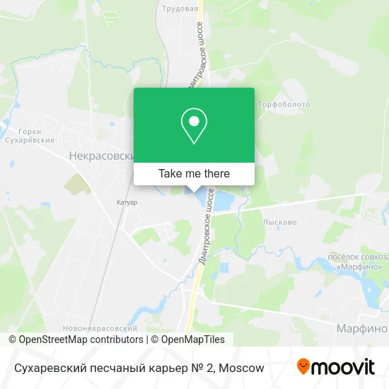 Сухаревский песчаный карьер № 2 map