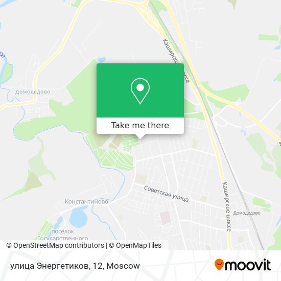 улица Энергетиков, 12 map