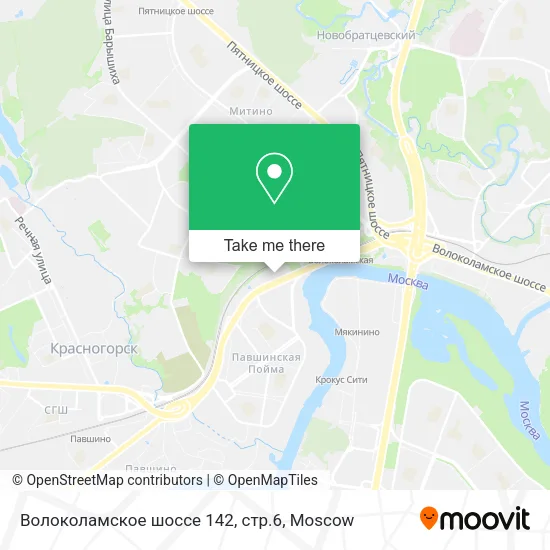 Волоколамское шоссе 142, стр.6 map