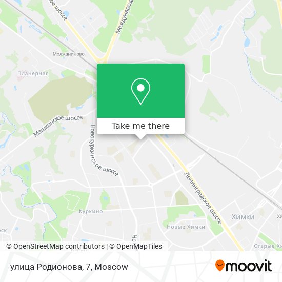 улица Родионова, 7 map