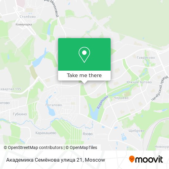 Академика Семёнова улица 21 map