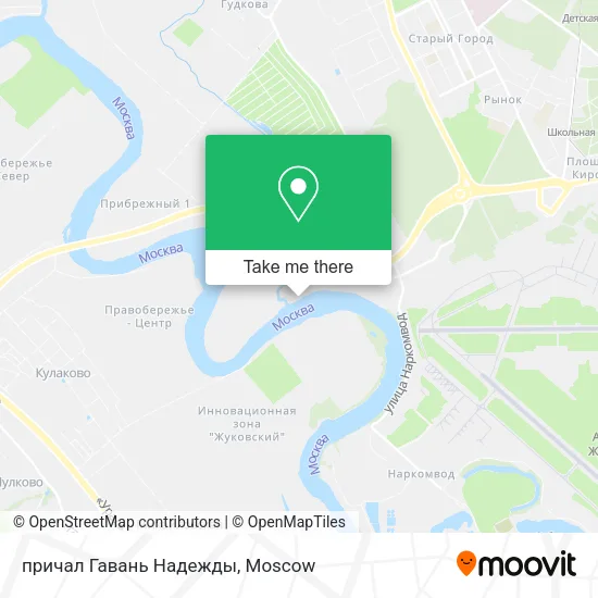 причал Гавань Надежды map