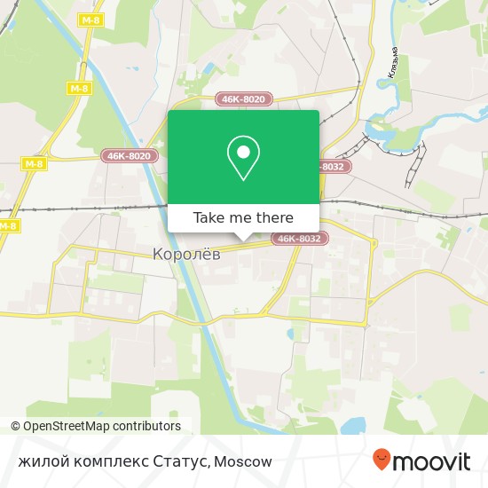 жилой комплекс Статус map