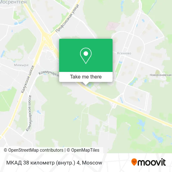 МКАД 38 километр (внутр.) 4 map
